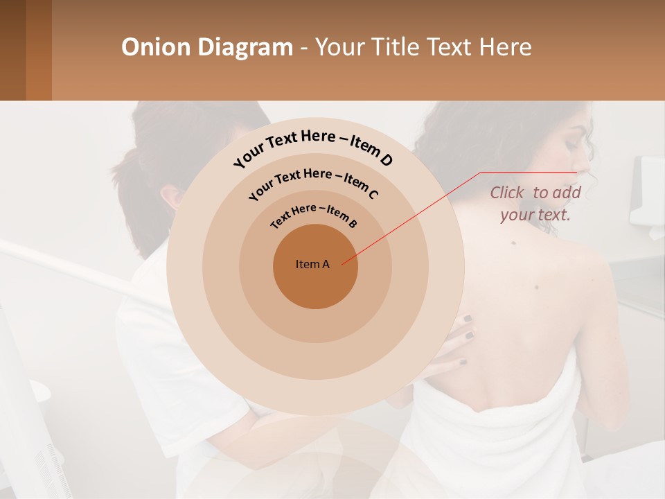 A Woman Getting Her Back Examined By A Doctor PowerPoint Template