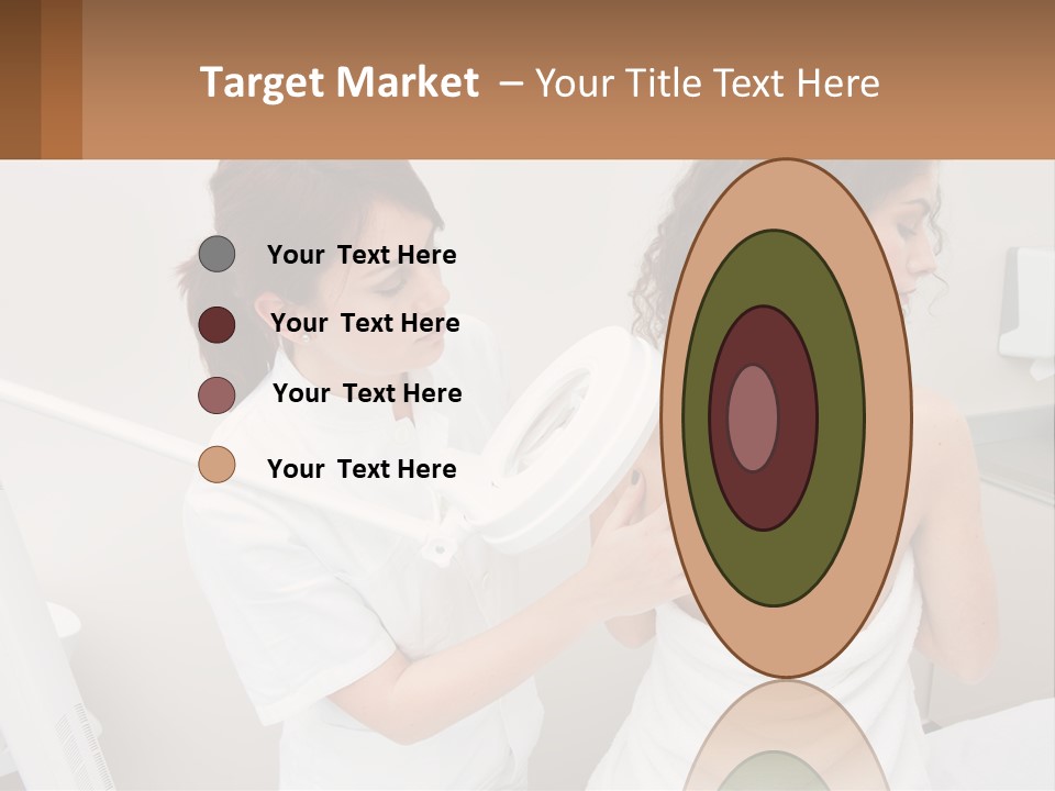A Woman Getting Her Back Examined By A Doctor PowerPoint Template