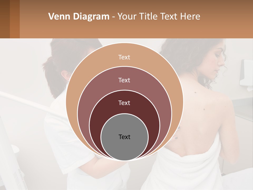 A Woman Getting Her Back Examined By A Doctor PowerPoint Template