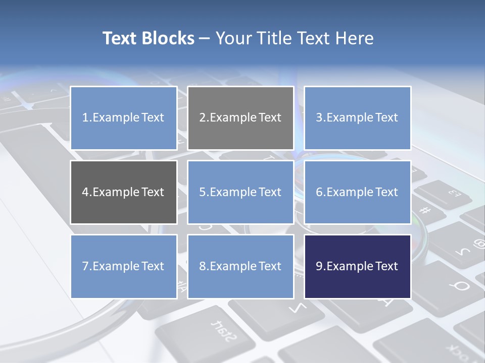 A Stethoscope Laying On Top Of A Laptop Keyboard PowerPoint Template