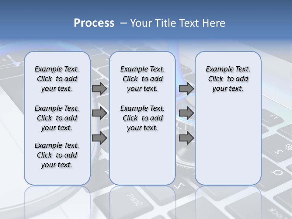A Stethoscope Laying On Top Of A Laptop Keyboard PowerPoint Template