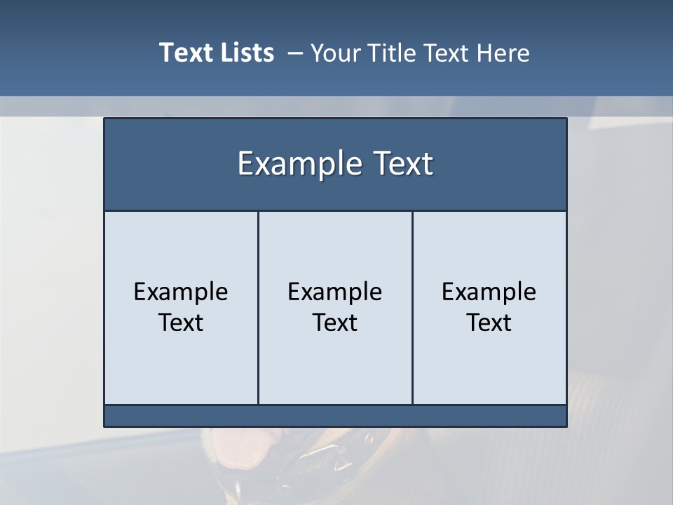 A Dog Is Sitting In The Back Seat Of A Car PowerPoint Template