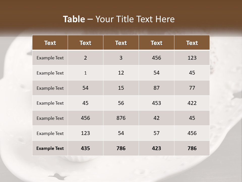 A White Plate Topped With Chocolate Covered Donuts PowerPoint Template