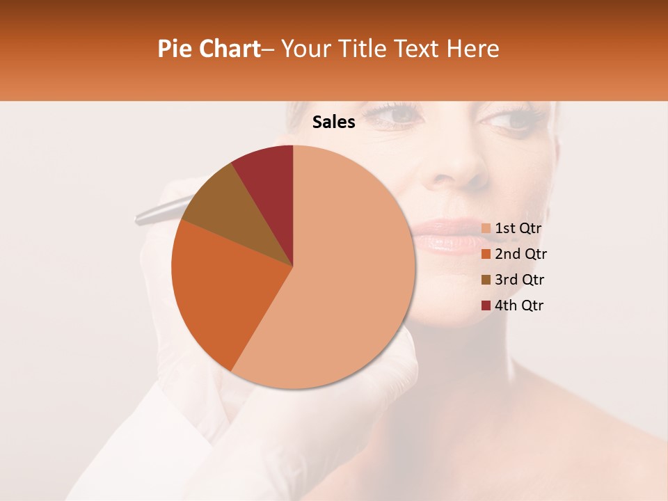 A Woman Getting Her Eyebrows Done By A Professional Makeup Artist PowerPoint Template