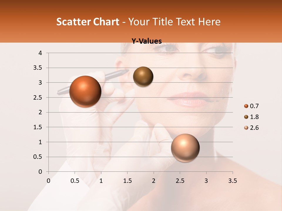 A Woman Getting Her Eyebrows Done By A Professional Makeup Artist PowerPoint Template