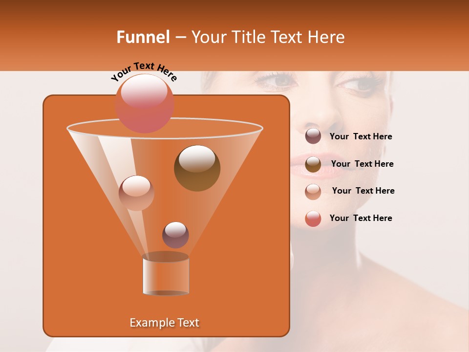 A Woman Getting Her Eyebrows Done By A Professional Makeup Artist PowerPoint Template