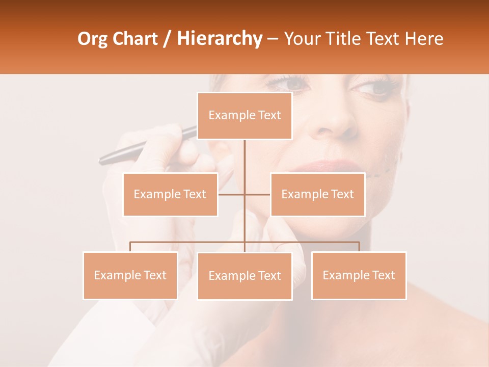 A Woman Getting Her Eyebrows Done By A Professional Makeup Artist PowerPoint Template