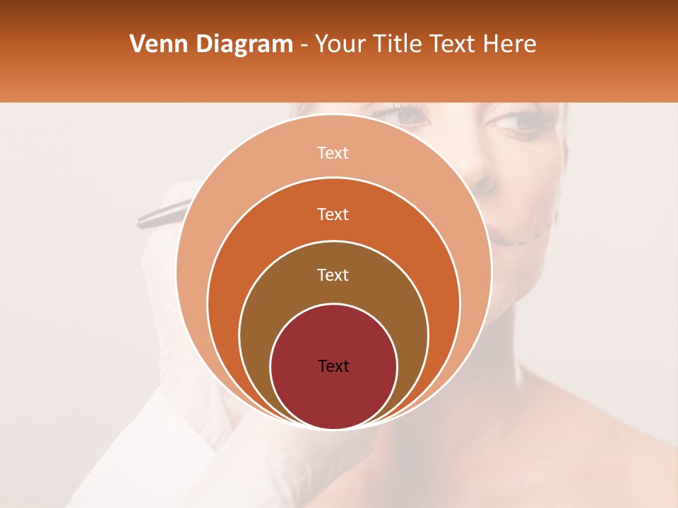 A Woman Getting Her Eyebrows Done By A Professional Makeup Artist PowerPoint Template