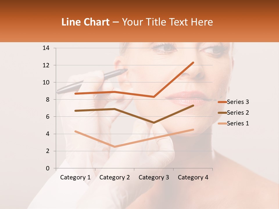 A Woman Getting Her Eyebrows Done By A Professional Makeup Artist PowerPoint Template