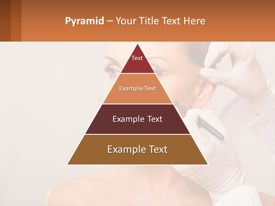 A Woman Getting Her Hair Done By A Hair Stylist PowerPoint Template