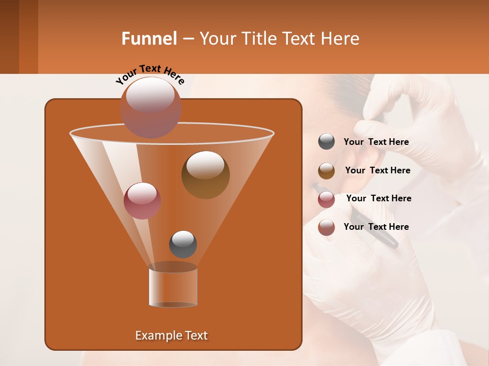 A Woman Getting Her Hair Done By A Hair Stylist PowerPoint Template