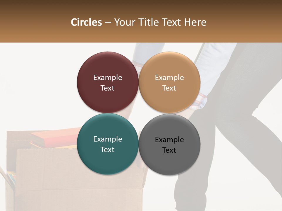 A Person Putting Something In A Cardboard Box PowerPoint Template