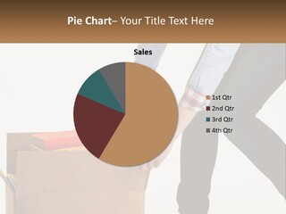 A Person Putting Something In A Cardboard Box PowerPoint Template