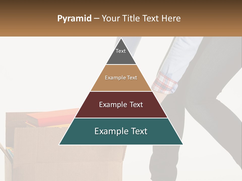 A Person Putting Something In A Cardboard Box PowerPoint Template