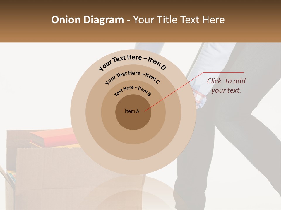 A Person Putting Something In A Cardboard Box PowerPoint Template