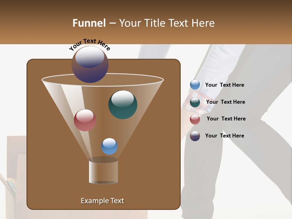 A Person Putting Something In A Cardboard Box PowerPoint Template