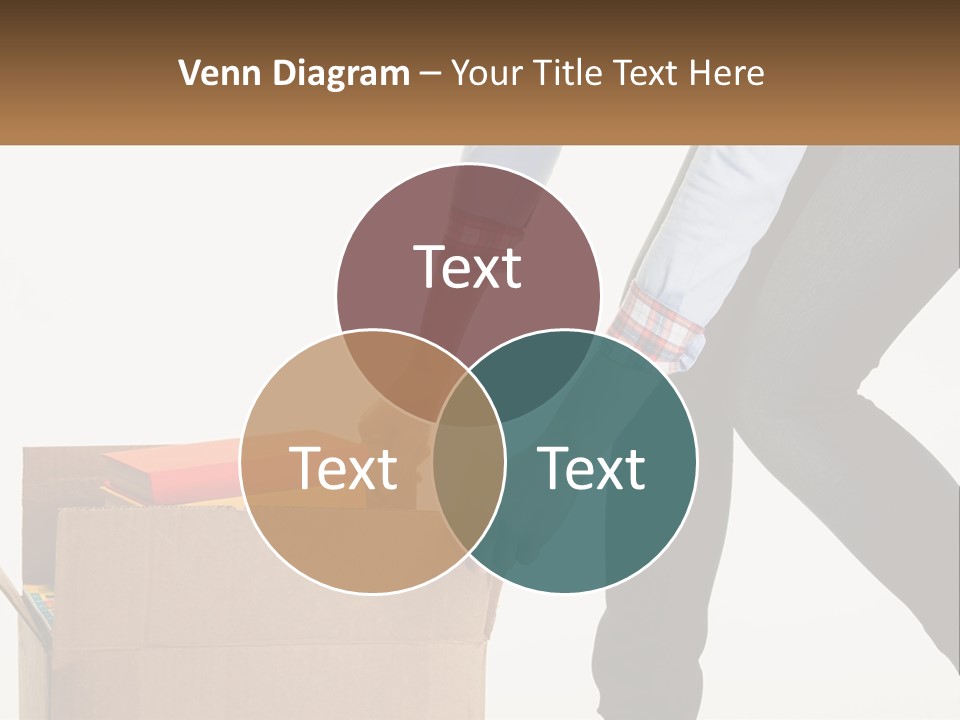 A Person Putting Something In A Cardboard Box PowerPoint Template