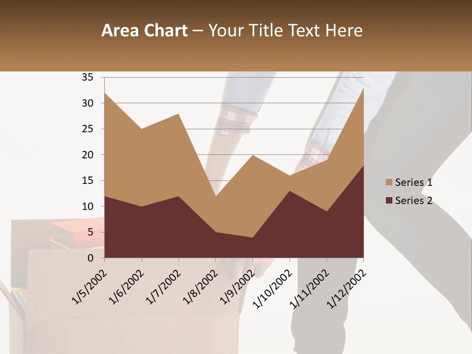 A Person Putting Something In A Cardboard Box PowerPoint Template