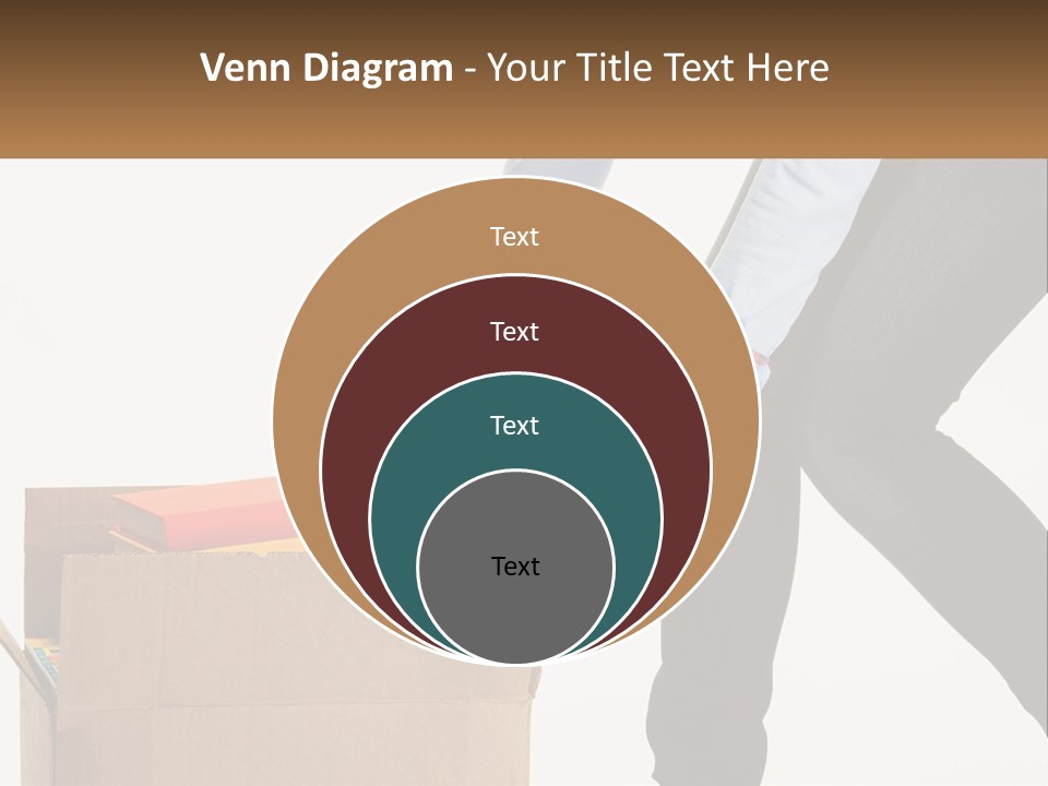 A Person Putting Something In A Cardboard Box PowerPoint Template