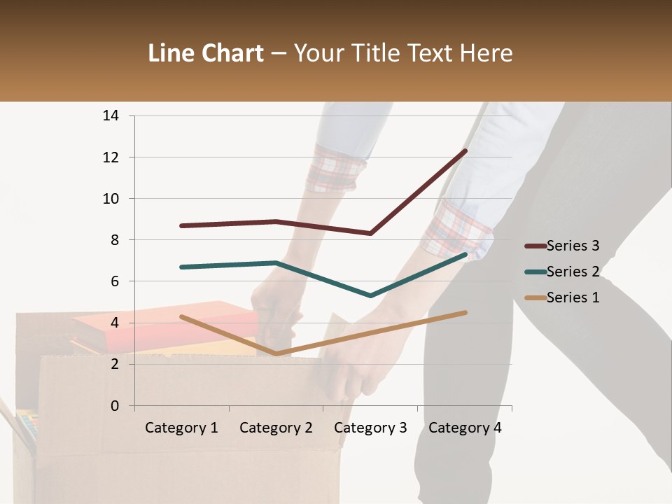 A Person Putting Something In A Cardboard Box PowerPoint Template