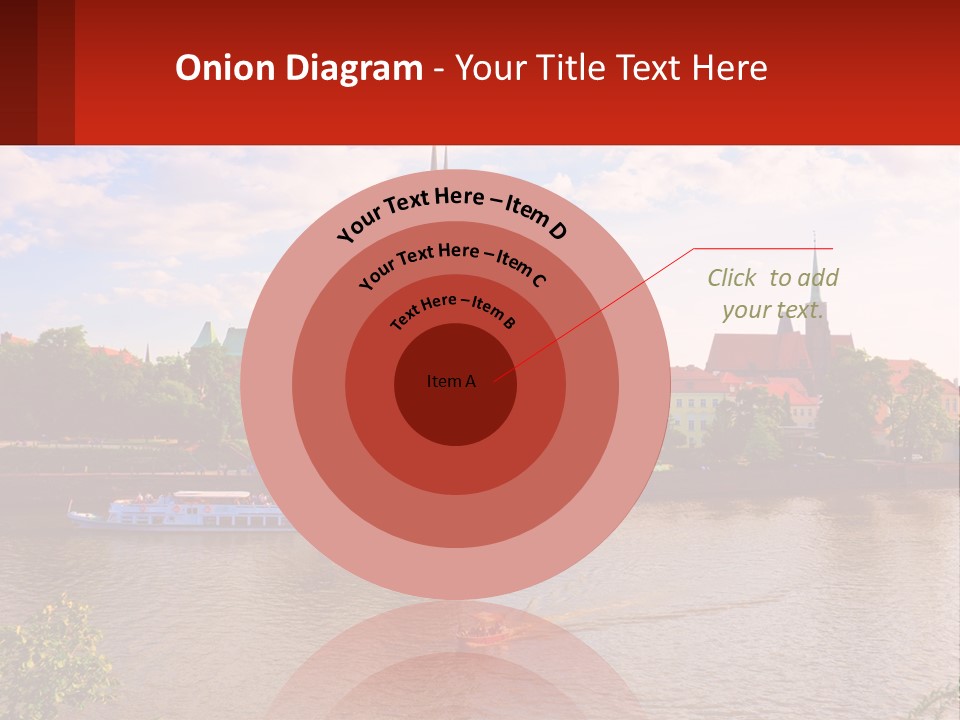A Large Body Of Water With A City In The Background PowerPoint Template