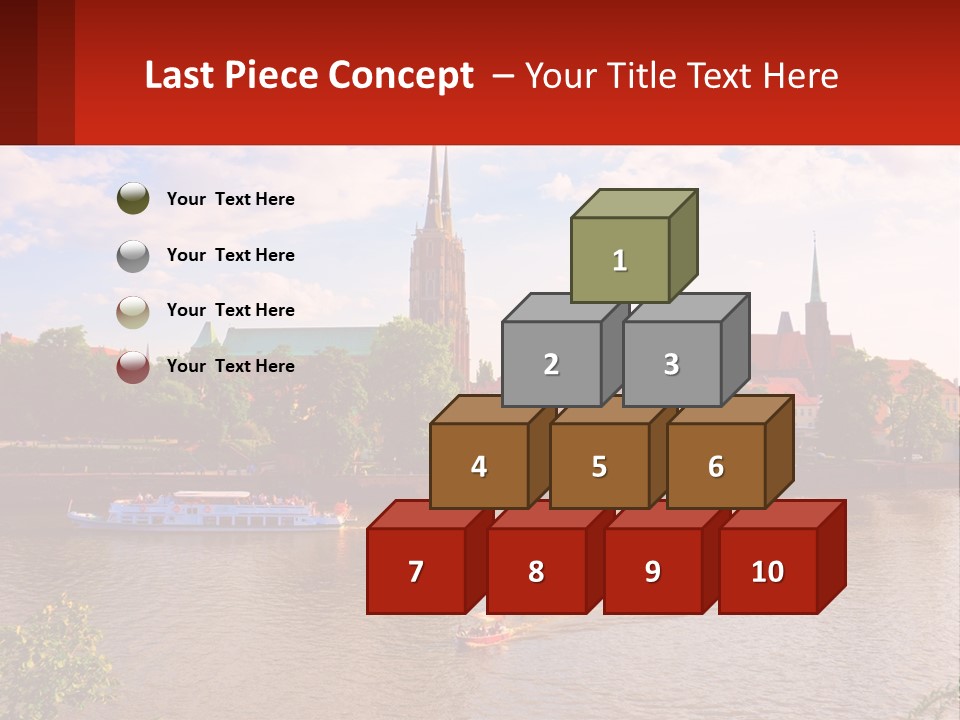 A Large Body Of Water With A City In The Background PowerPoint Template