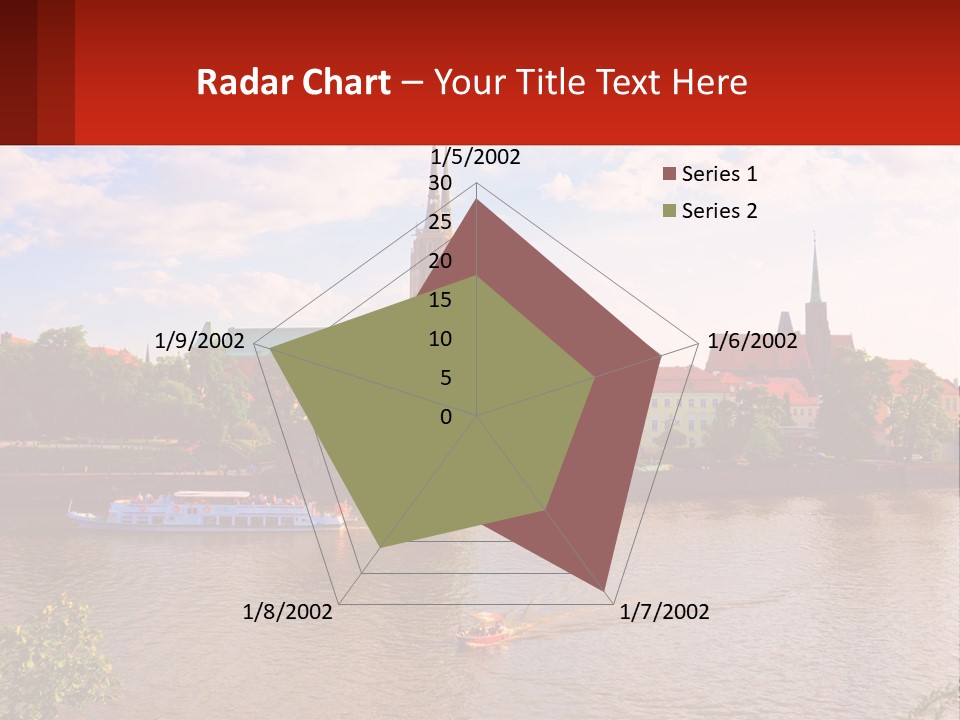 A Large Body Of Water With A City In The Background PowerPoint Template