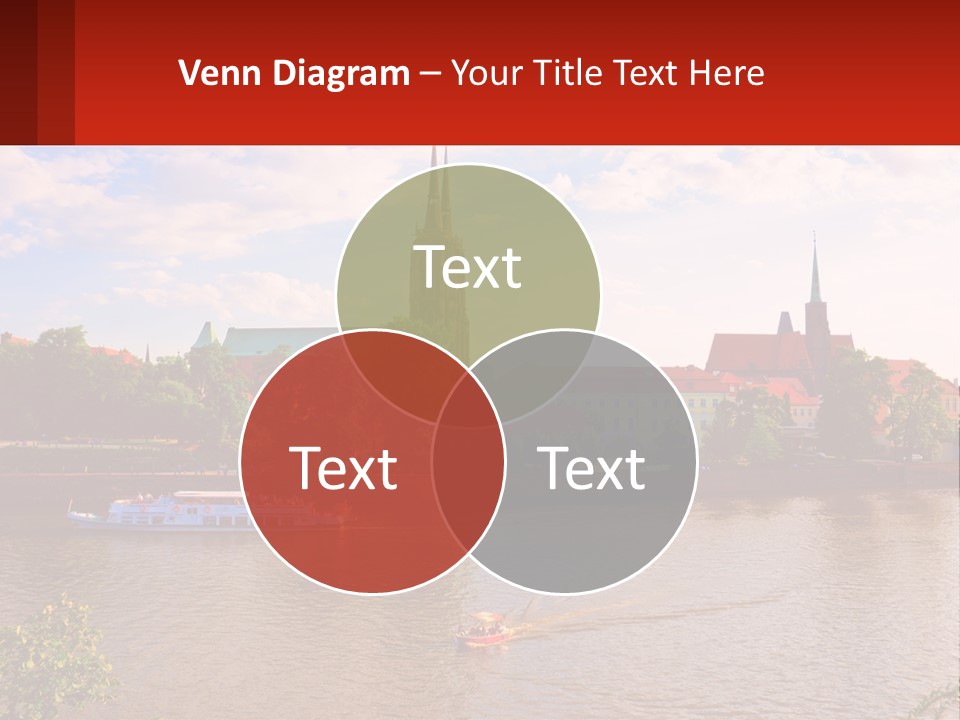 A Large Body Of Water With A City In The Background PowerPoint Template