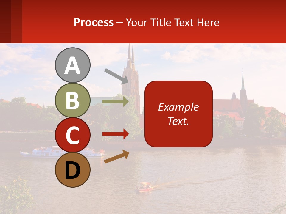 A Large Body Of Water With A City In The Background PowerPoint Template