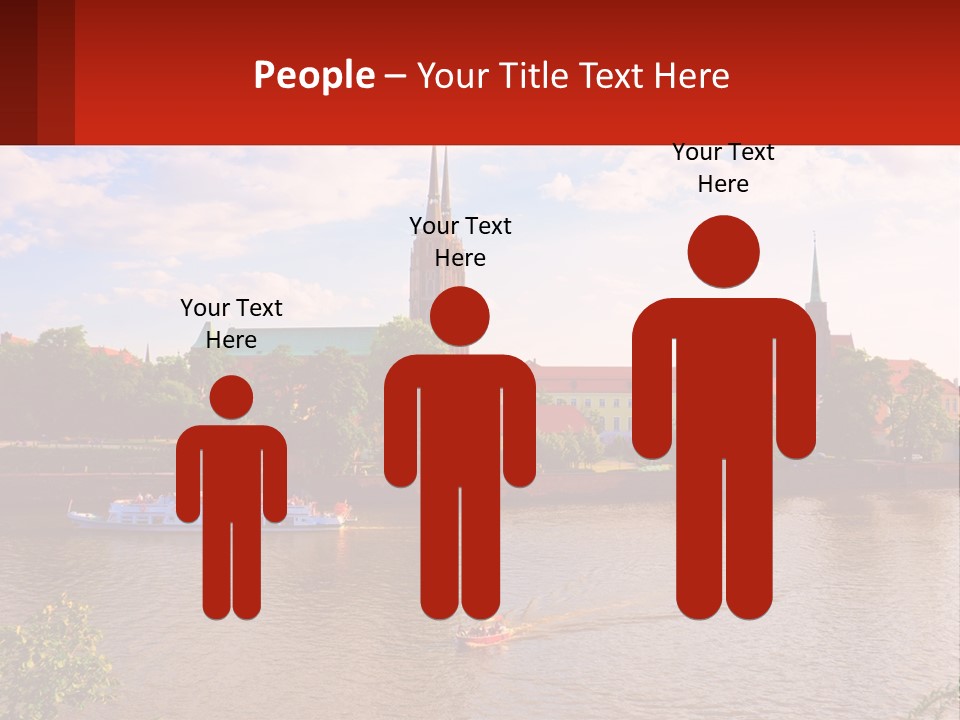 A Large Body Of Water With A City In The Background PowerPoint Template