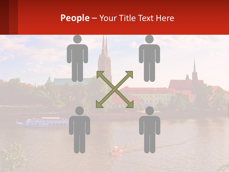 A Large Body Of Water With A City In The Background PowerPoint Template