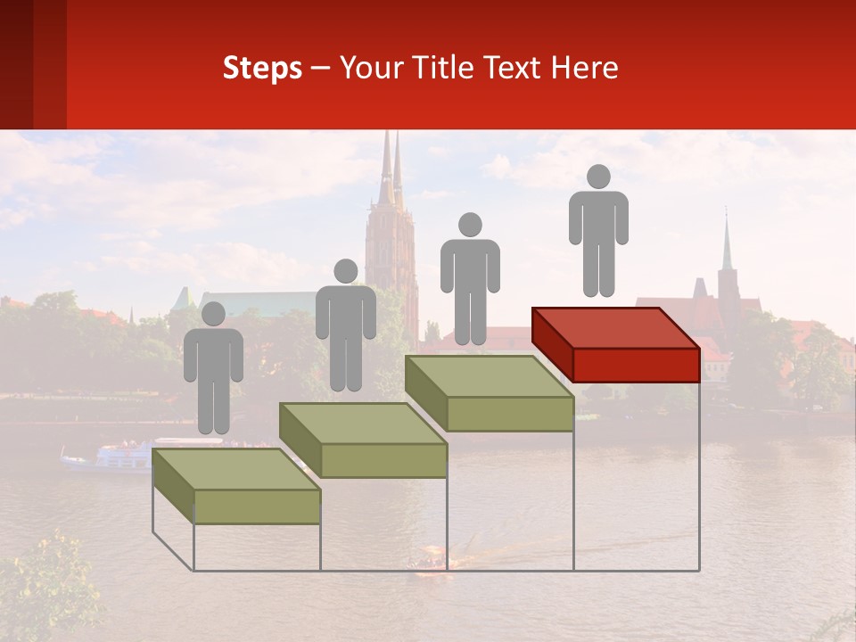 A Large Body Of Water With A City In The Background PowerPoint Template