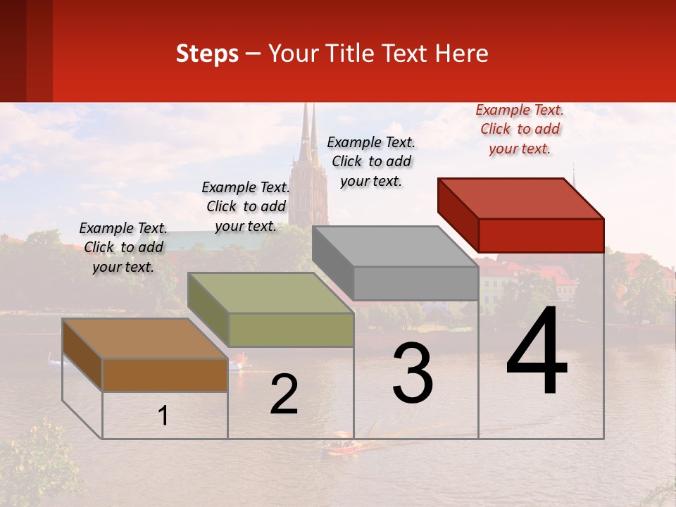 A Large Body Of Water With A City In The Background PowerPoint Template