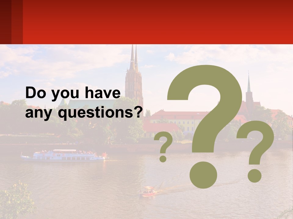 A Large Body Of Water With A City In The Background PowerPoint Template