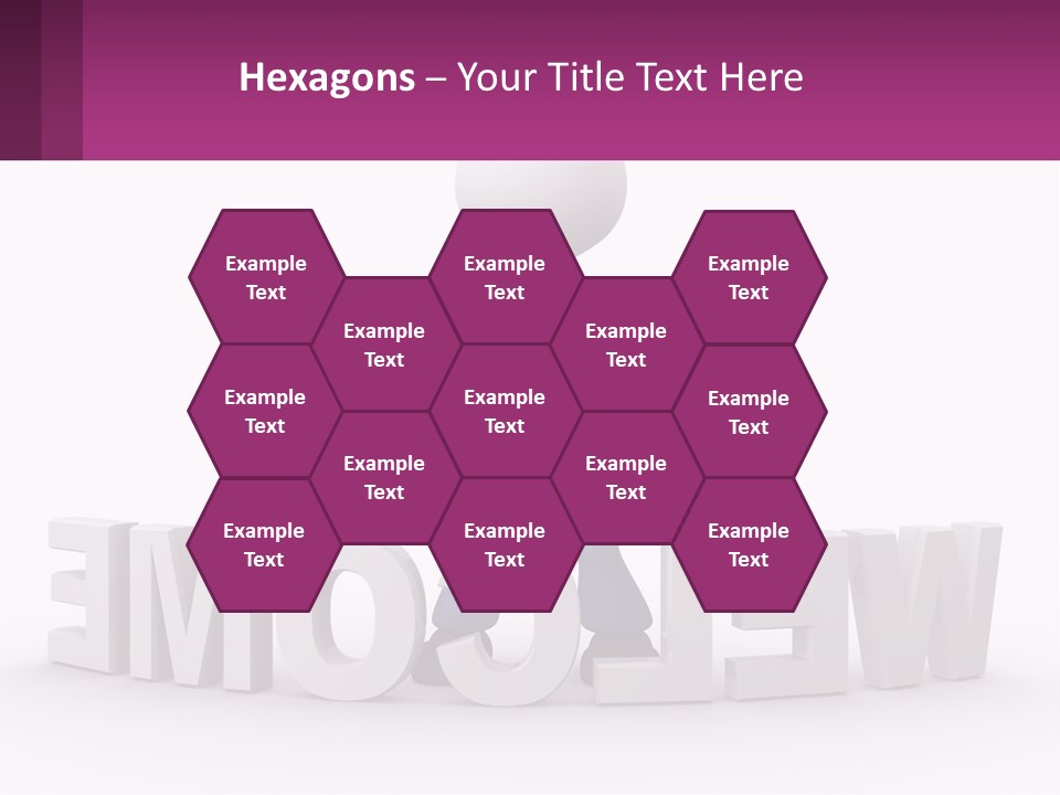 A Person Standing On Top Of A Sign PowerPoint Template