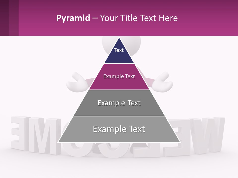 A Person Standing On Top Of A Sign PowerPoint Template