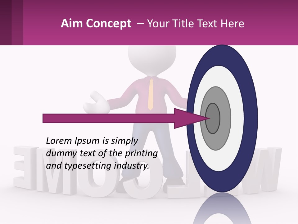 A Person Standing On Top Of A Sign PowerPoint Template
