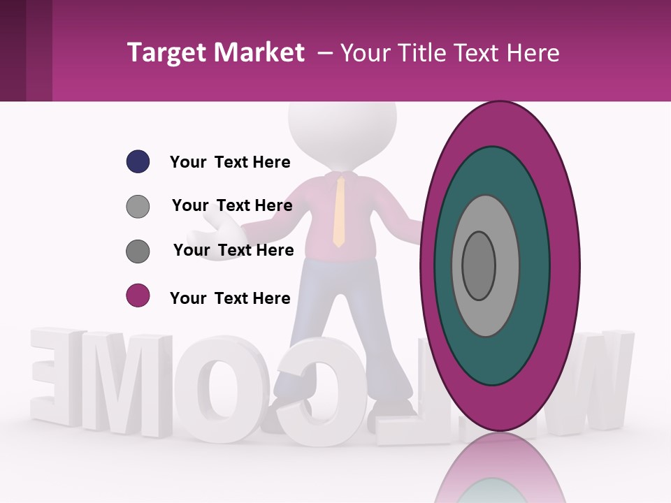 A Person Standing On Top Of A Sign PowerPoint Template
