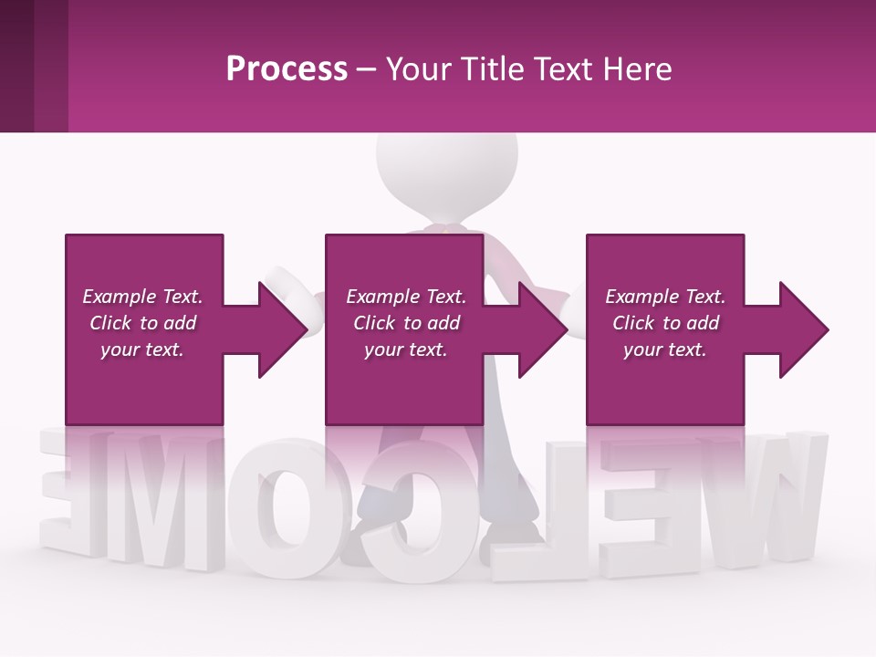 A Person Standing On Top Of A Sign PowerPoint Template