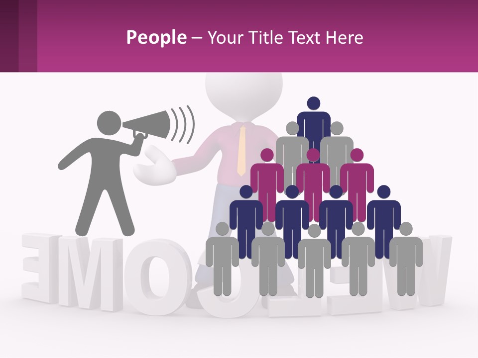 A Person Standing On Top Of A Sign PowerPoint Template