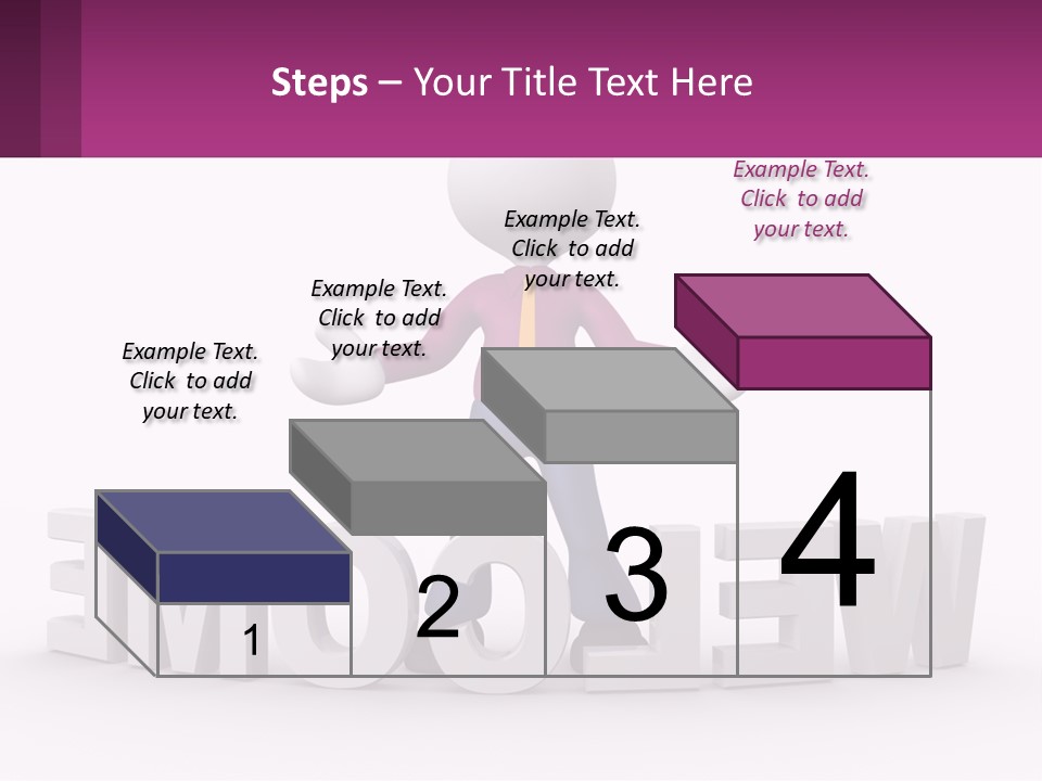 A Person Standing On Top Of A Sign PowerPoint Template