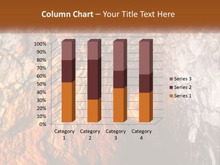 A Tunnel With A Light At The End Of It PowerPoint Template