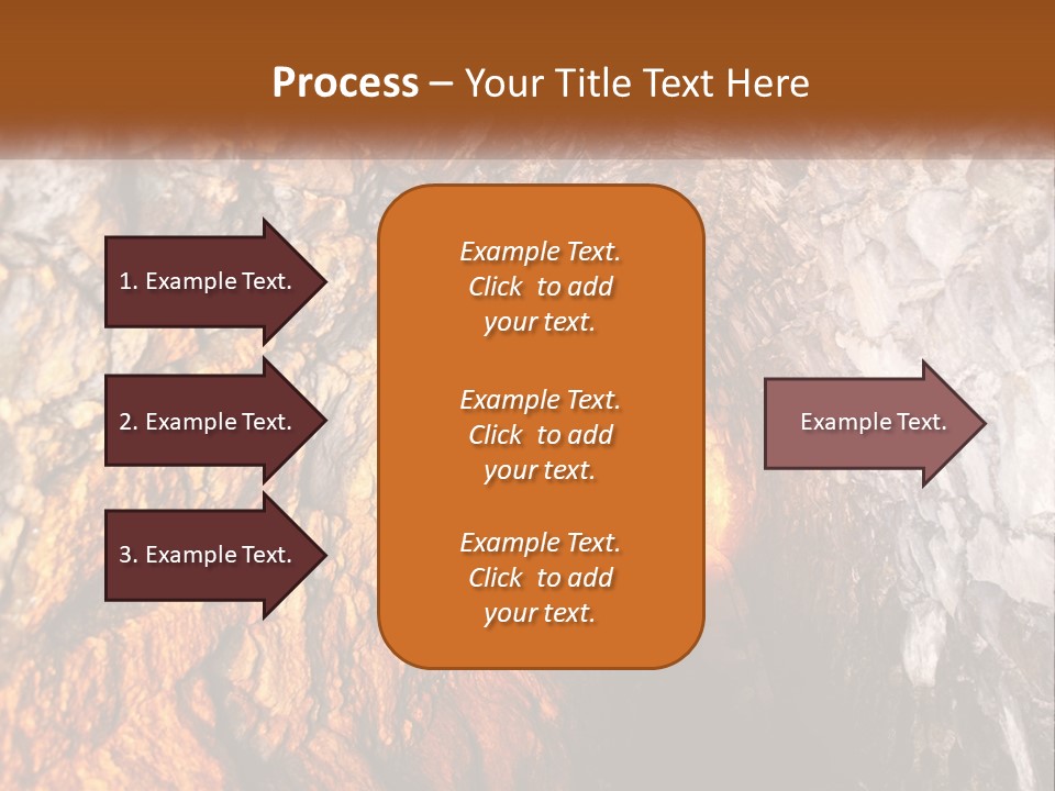A Tunnel With A Light At The End Of It PowerPoint Template