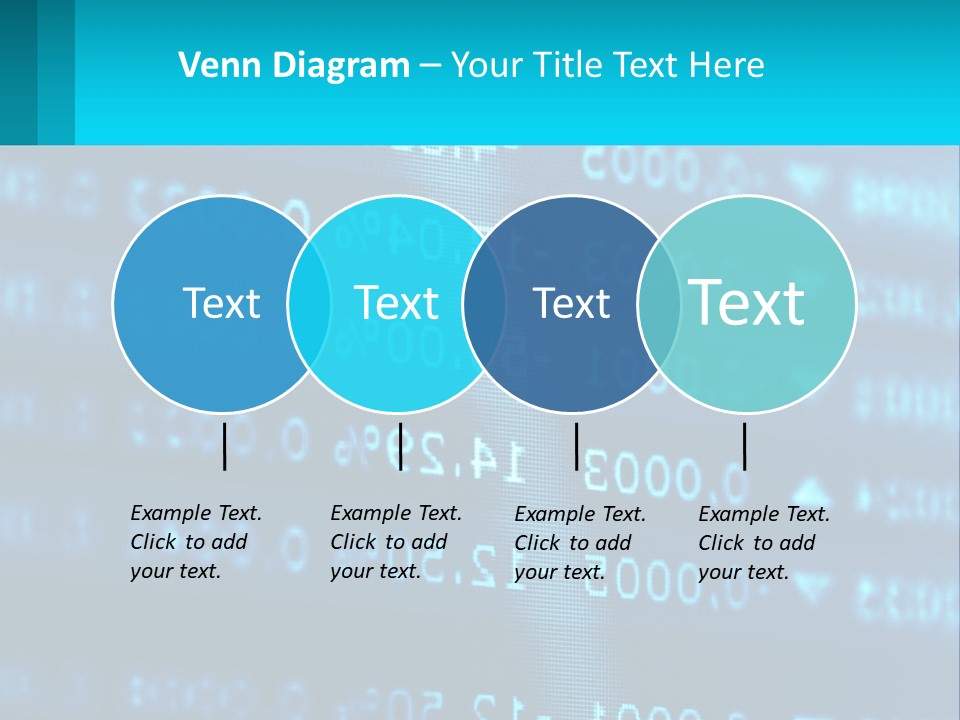A Computer Screen With A Lot Of Numbers On It PowerPoint Template