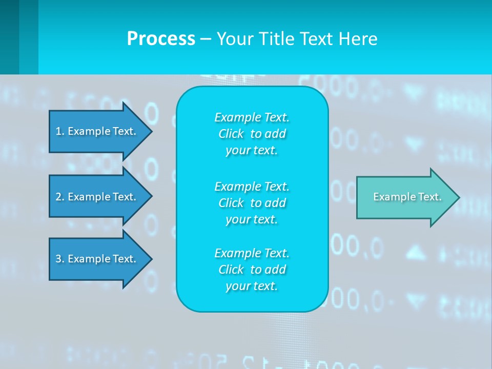 A Computer Screen With A Lot Of Numbers On It PowerPoint Template
