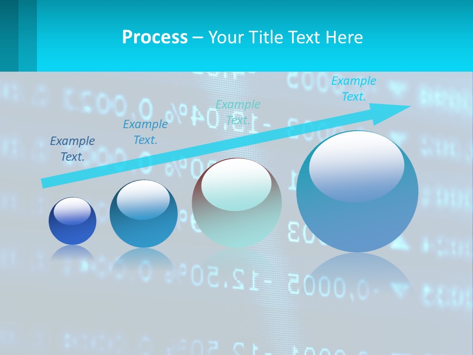 A Computer Screen With A Lot Of Numbers On It PowerPoint Template