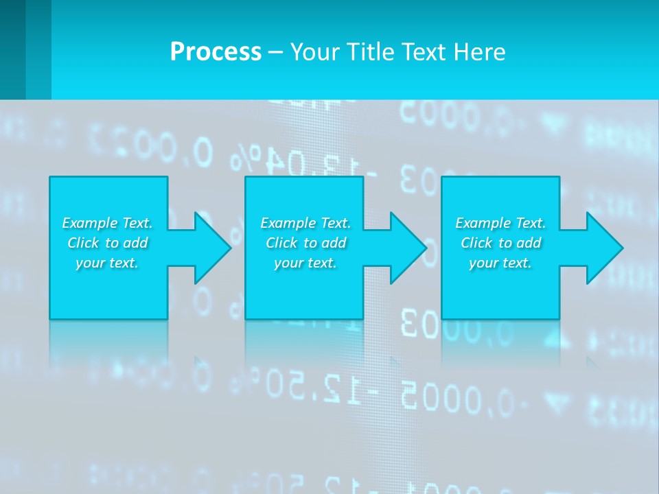 A Computer Screen With A Lot Of Numbers On It PowerPoint Template