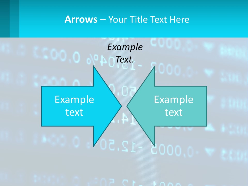 A Computer Screen With A Lot Of Numbers On It PowerPoint Template