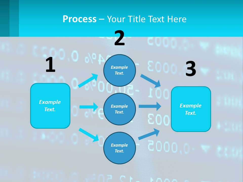A Computer Screen With A Lot Of Numbers On It PowerPoint Template