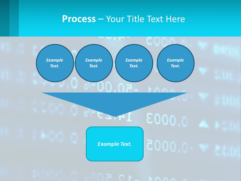 A Computer Screen With A Lot Of Numbers On It PowerPoint Template